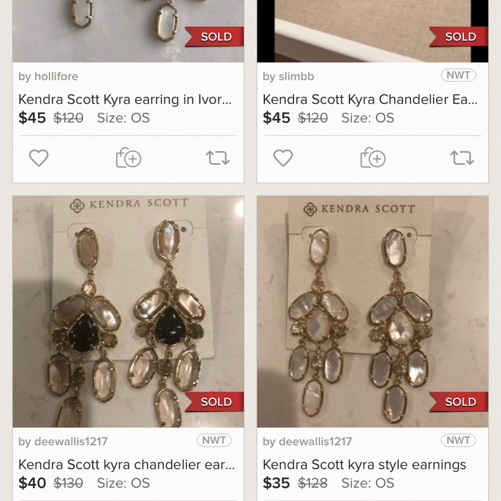 ISO Kendra Scott Kyra earrings